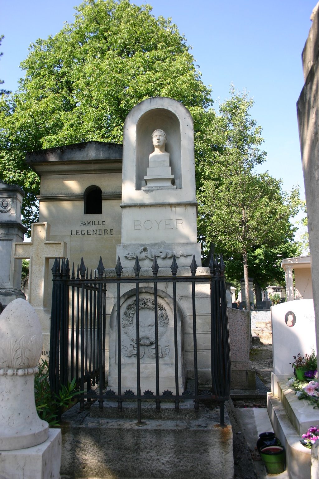 Alexis Boyer's tomb, Montparnasse Cemetery, Paris (2).JPG